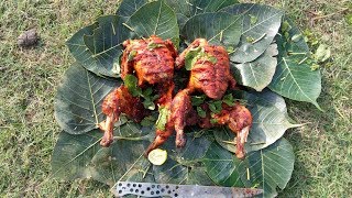 Barbecue Chicken  BBQ Chicken  Chicken Recipe  Barbecue Chicken in Tamil  Food Adventures [upl. by Aerdnek422]