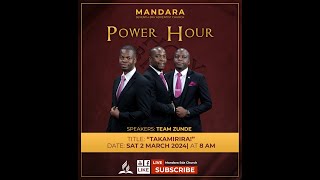 MANDARA SDA CHURCH  POWER HOUR  TEAM ZUNDE  PS C MAPA  PS A KANHIMBA amp PS C MAUREDE [upl. by Nylyaj]