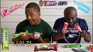 Is Korean Ice Cream Good Americans Try It For The First Time REACTION SUPRISED [upl. by Natasha]