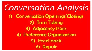 Conversational analysis in Pragmatics  Adjacency Pairs  SSJ Turn Taking explained in UrduHindi [upl. by Enttirb]