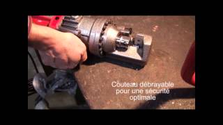 CISAILLE CHE 16E VIDEO DEMONSTRATION [upl. by Ahsimrac]