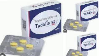 Tadalis sx 20 Tablets Tadalafil Tablets IP 20 mg [upl. by Pollak193]