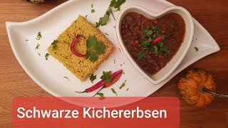 Schwarze Kichererbsen  Ayurvedischvegan [upl. by Nigle398]