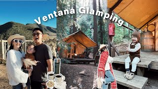 VENTANA GLAMPING｜全家的露营之旅⛺️ Big Sur Pfeiffer Beach紫沙滩｜丹麦小镇Solvang｜San Luis Obispo｜ [upl. by Gunnar241]