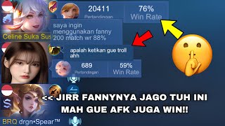 AKU IKUT BERMAIN DI RANDOM LOBYPART12REAKSI PUBLIC ON MIC CEWE COWO MELIHAT FANNY 20 RIBU MATCH🤣☠️ [upl. by Annoynek]