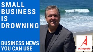 Small Business is Drowning Business News you can use [upl. by Ilecara662]