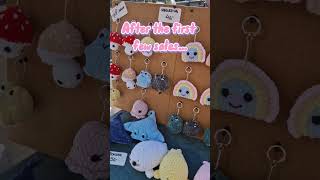 Watch My Crocheted Plushies Fly Off the Shelves Sold 20 at Market  Bestsellers [upl. by Assiluy238]