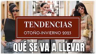 Tendencias de moda otoño invierno 2023 2024  Que se va a llevar [upl. by Brittain]