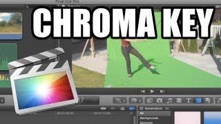 Final Cut Pro X  24 Chroma Keying [upl. by Naharba707]