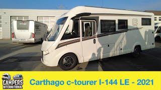 Carthago ctourer I144 LE  Modelljahr 2021 [upl. by Eerb]