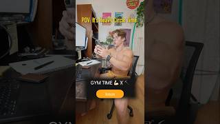 Iykyk 😮‍💨🤝🏻 gymshark Code DYL for 10 off gymtok gymhumor gymmemes legday gymreels ad [upl. by Nicoline]