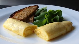 French Omelette  How to Make Soft Buttery FrenchStyle Omelets [upl. by Nodnrb]