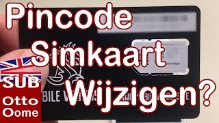 Hoe wijzig je de PINcode van je SIMkaart op een iPhone [upl. by Starks800]