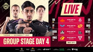 LIVE  DAY 4  M5 World Championship Main Event  Group Stage  ENG [upl. by Oira53]