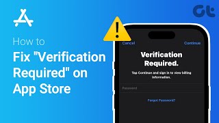 How to Fix quotVerification Requiredquot on App Store  App Store Error on iPhone  Quick Solutions [upl. by Nimajneb]