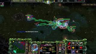 WARCRAFT III REFORGED ENSIGN RICKY TERRAN MARINE GAMEPLAY AGAINST BOTS amp HERO SHOW [upl. by Rukna]