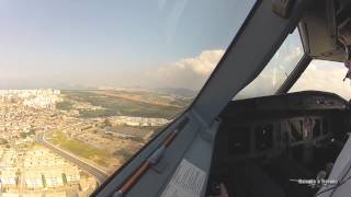 SBVT RWY23  Vitoria APP RNAV DAYLIGHT vulture close encounter [upl. by Noemis]