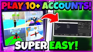 ✅ EASY How to run multiple ROBLOX accounts at the same time on one Computer or laptop 2024 UPDATED [upl. by Ahsasal471]