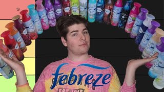 Trying EVERY SCENT of Febreze and Ranking Them [upl. by Bouley539]