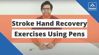 Best Stroke Hand Recovery Exercises Using Pens [upl. by Mord246]