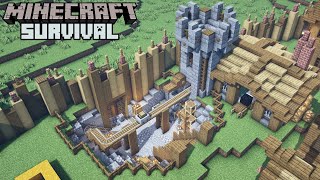 Mining Outpost  Minecraft 116 Survival 47 [upl. by Nalim613]