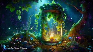 HEALING FOREST AMBIENCE  528 Hz  825 Hz  Miracle Frequency Music  POSITIVE Healing Energy Soul [upl. by Maroj]