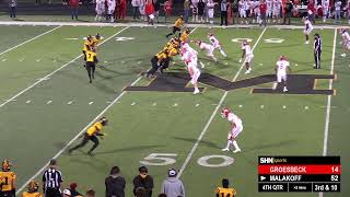 High School Football  Groesbeck Goats vs Malakoff Tigers  1132023 [upl. by Kenlay]