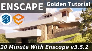 How To Render In ENSCAPE For SketchUp  Complete Guide [upl. by Hortensa]