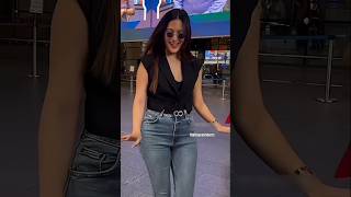 Amyra Dastur snapped back in Mumbai in her Black goggles look🔥The Unseen Shorts [upl. by Enenaj755]