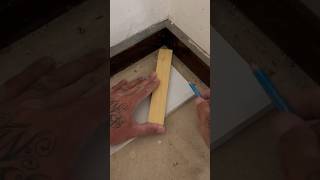 When an internal corner isn’t 90 degrees woodworking diylifehacks diyprojects [upl. by Acimehs]