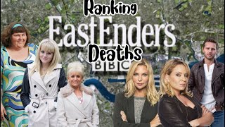 Ranking Eastenders Deaths [upl. by Suciram]