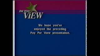 Pay Per View promos and Cablevision channel guide June 8 1991 [upl. by Miki]