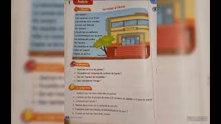 Poésie  Le retour à lécole  Unité 2  la vie scolaire  le trésor des mots  CP [upl. by Allecnirp]