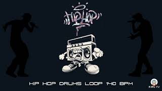 Hip Hop drums Loop  140 BPM [upl. by Bratton]