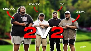 BunkerBros 2V2  Mbaku amp UsoFonz V Tj amp Arty  Woodville Golf Course [upl. by Nelan]