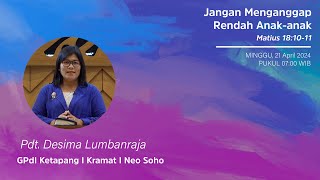 Ibadah Online Gereja Pantekosta di Indonesia  21 April 2024  GPdI Ketapang [upl. by Novehs]