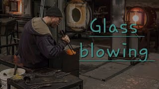 Glass blowing demonstration youtube AuthenNick [upl. by Lerraj]