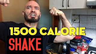 I’m too skinny amp I can’t gain weight 1500 calorie homemade weight gainer shake [upl. by Padriac182]