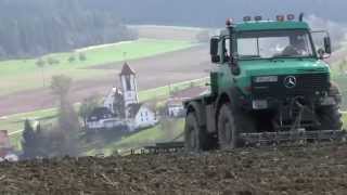 Unimog I Feingrubbern mit MBUnimog Agrar U 2100 [upl. by Aivartal874]