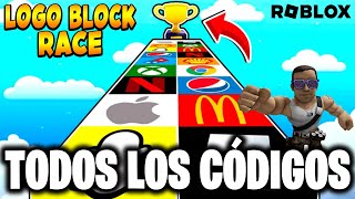 TODOS los CÓDIGOS de ✅ LOGO BLOCK RACE ✅ activos Y actualizados  ROBLOX 2024  TilloASR [upl. by Ahders]