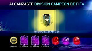 SOY UN CAMPEÓN DEL FIFA 22 MOBILE  RECOMPENSAS EPICAS  TOP 250 [upl. by Tertias]