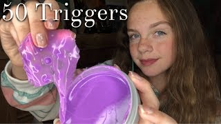 ASMR 50 Triggers in 50 Minutes [upl. by Guntar]