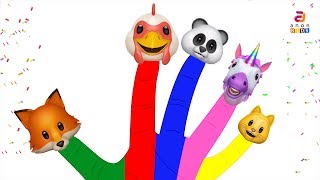 iPhone X Animoji Finger Family Nursery Rhymes Animoji Finger Family Emoji Songs Apple Animoji learn [upl. by Ciprian]