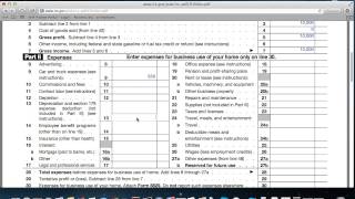 How to Fill Out Schedule C for Business Taxes [upl. by Aiem]