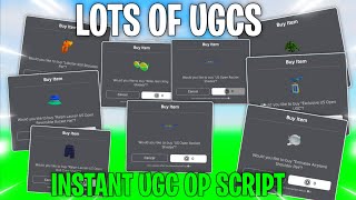 Lots Of Instant UGC All In One Script  OP   9 Instant UGC Champions The Court Tennis [upl. by Jelle644]