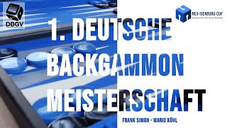 1 Deutsche Backgammon Meisterschaft DBGV  2024 [upl. by Adnolor]