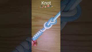 로프 연결 매듭 묶는 법 useful knots 유용한 매듭 How to tie a ropelink knot 2줄 8자 매듭 캠핑 밧줄 연결 매듭 Rope Knot shorts [upl. by Nnaillek369]