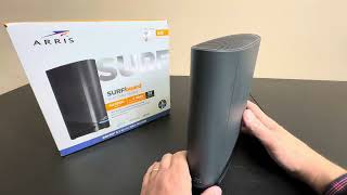 ARRIS Surfboard G34 DOCSIS 3 1 Gigabit Cable Modem amp Wi Fi 6 Router AX3000 Review [upl. by Notla]