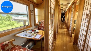 Japans 110 Compartment Restaurant Train  Nagano  Karuizawa [upl. by Janie277]