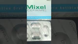 Mixel Capsule 400mg Uses in Urdu Cefixime 400mg Mixel Capsule 200mg  Antibiotics Cephalosporins [upl. by Auqenwahs]